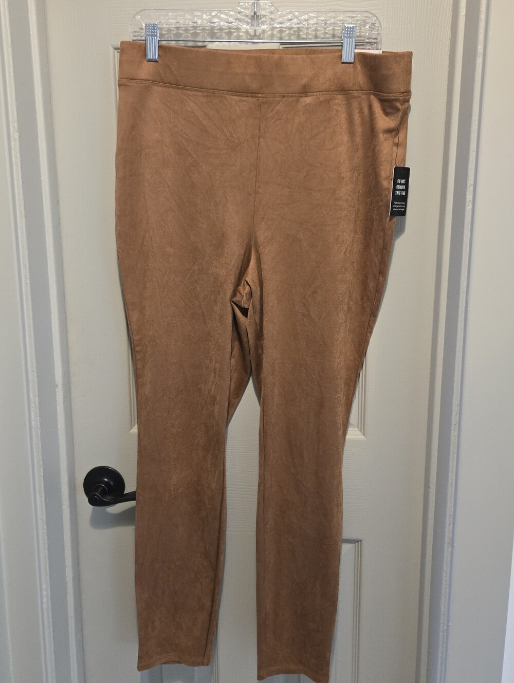 Express Extra High Rise Faux Suede Leggings sz XL